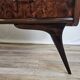 Commode des années 1960 avec verre et six tiroirs