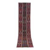 Vintage Turkish hallway rug 118x532 cm