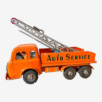 Tow truck "Auto Service" sheet metal of the French brand JOUSTRA