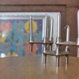 Set of 3 modular candlesticks "Bmf" 1970 by Fritz Nagel - Ceasar Stoffi