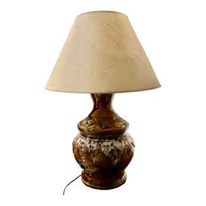 Lampe céramique effet lave années
