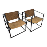 Set of 2 FM60 Club Chairs by Radboud Van Beekum, Netherlands 1980