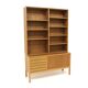 Scandinavian oak library, Alf Svensson, Sweden, 1960