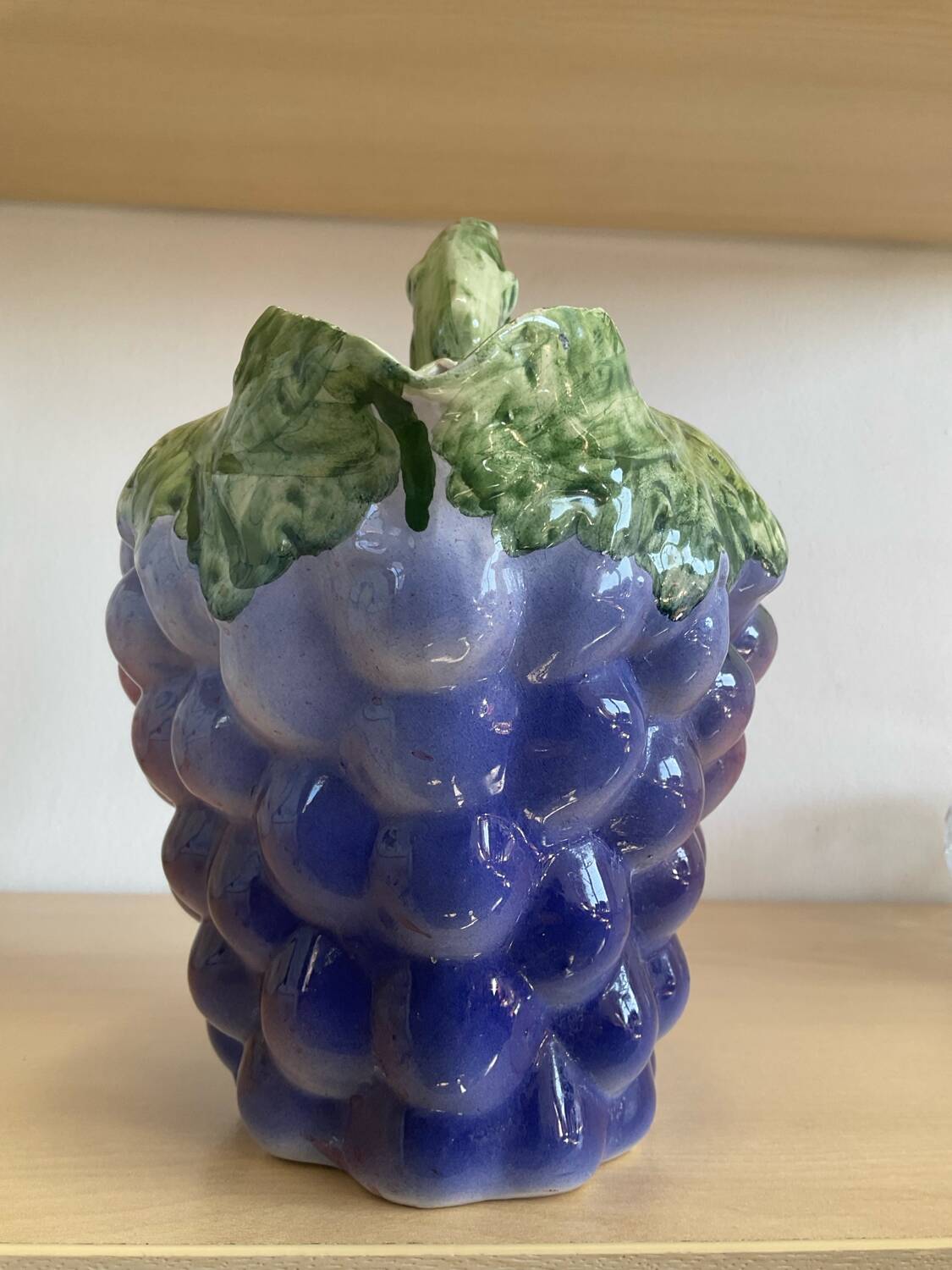 Old Grape Pitcher in Slip