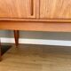 Vintage Scandinavian teak row by Bernhard Pedersen for Samcom, 1960s