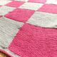 Plaid crochet ,couverture vintage 80X90cm