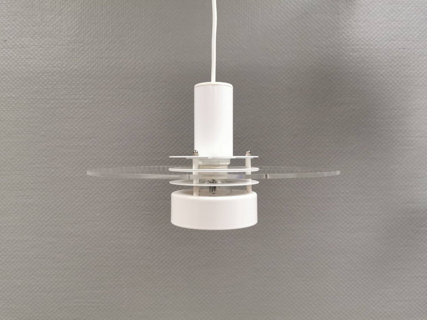 Classic Space Age pendant lamp from the 1980s, Denmark.