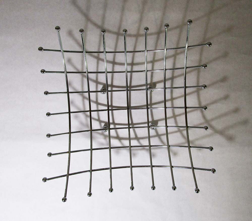 Stainless fruit basket