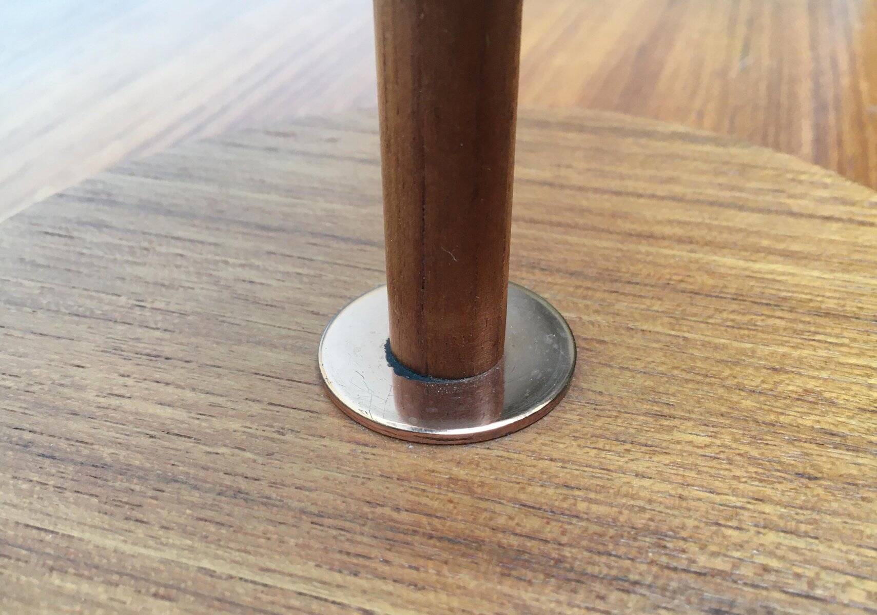 Teak table lamp type 25 mid-century by Temde