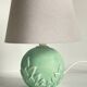 Plaster lamp by Sampa Helios, France 1990s