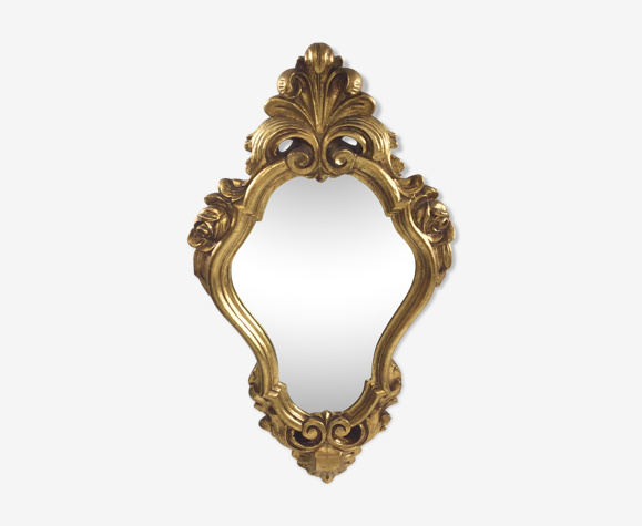 Miroir style Louis XV 25x46cm