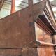 Speckled mahogany bookcase of Napoleon III XIX century