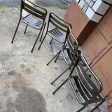 Industrial style table and chairs