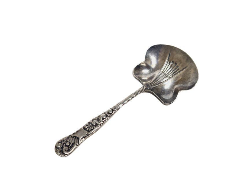 Art Nouveau style sugar bowl spoon, 1920s