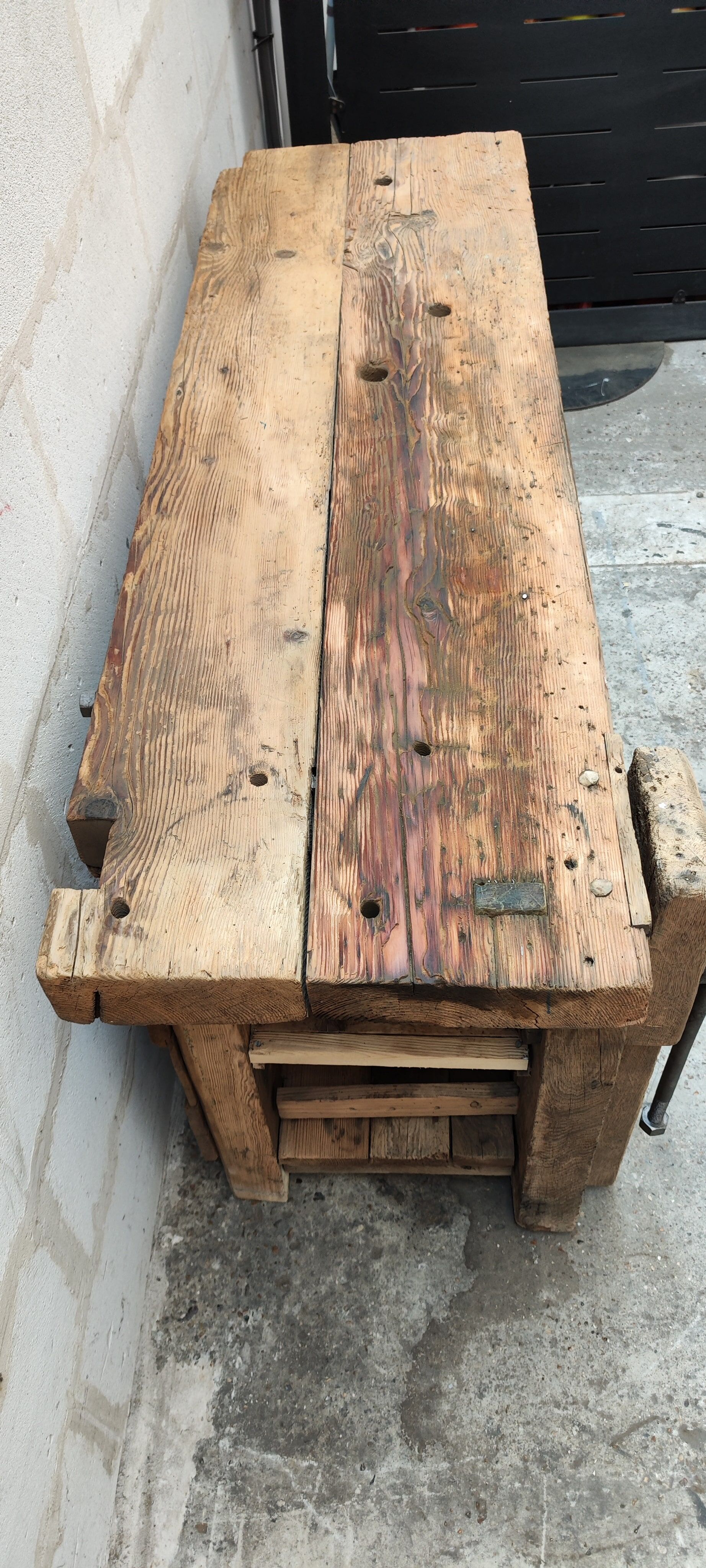 Carpenter's workshop table