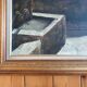 Oil on canvas Lainas Fontaine Saint Paul de Vence signed framed 72 X 62