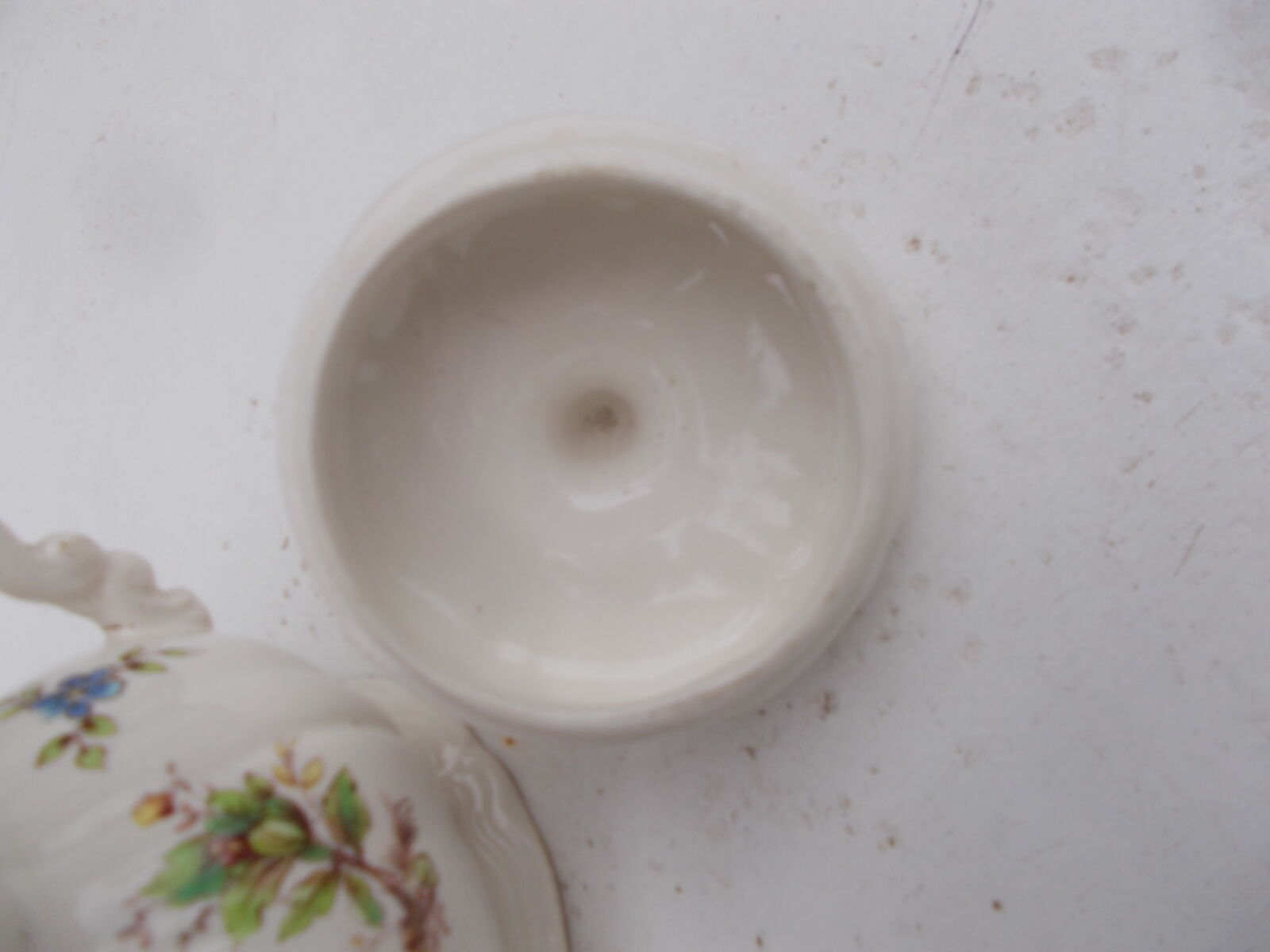 Sugar bowl Sarreguemines