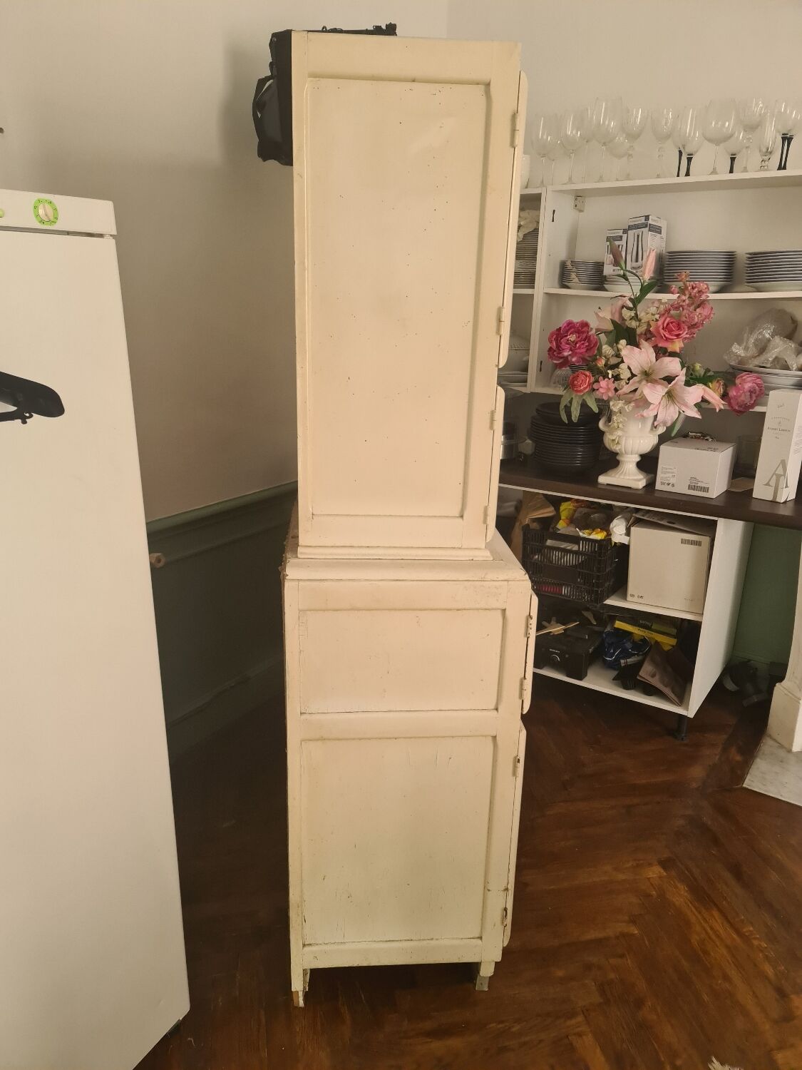 Buffet mado blanc vintage années 50 / 60