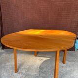Table + 6 chaises baumann vintage 1970