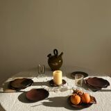 Ceramic dessert plate