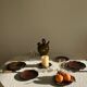 Ceramic dessert plate
