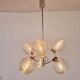 Large Midcentury Galaxy Sputnik Chandelier, Germany, 1970s