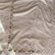 Linen tablecloth hand embroidery monogram an