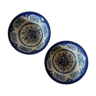 Duo vintage English ramekins / cups - EIT