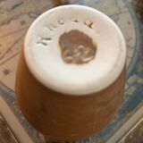 Vase en gré marron rhoda
