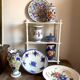 Antique ceramic sugar bowl