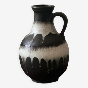Vase/carafe West Germany en céramique avec glaçure, vers 1960