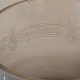 Old glasses, liqueur glasses engraved