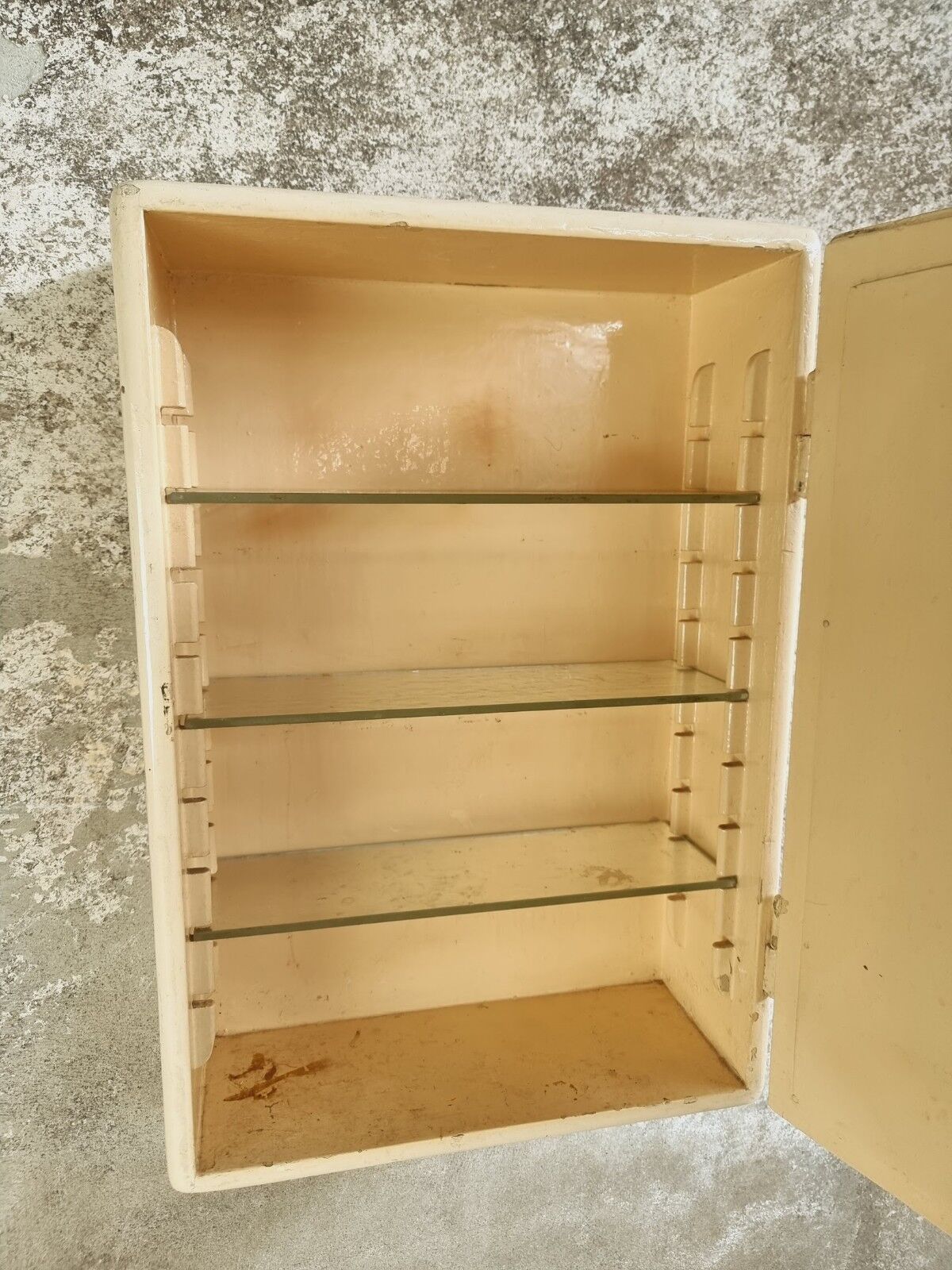 Medicine cupboard with mirror
