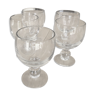 Set of 5 ice cream cups