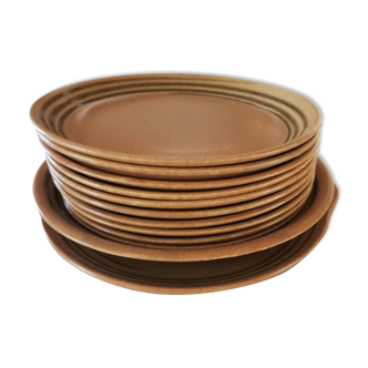 Sarreguemines stoneware service