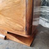 Art deco walnut sideboard
