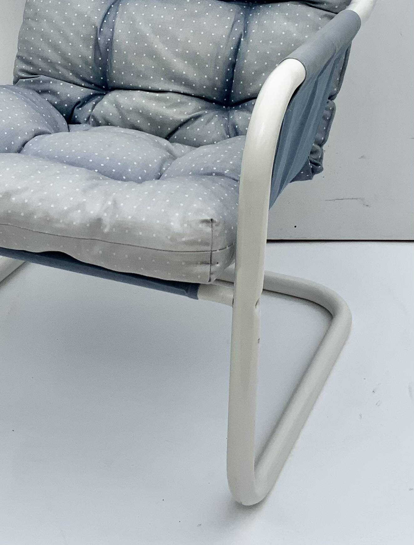 Vintage Tubular Mio Armchair 1970s