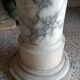Alabaster column from the late 19th century.
