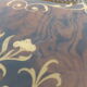 Plateau de service Italian Sorrento Novelty Inlaid Wood Works /vintage