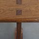 Antique French hall bench / dining bench