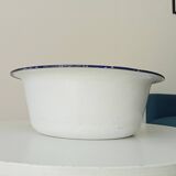 Old enameled basin