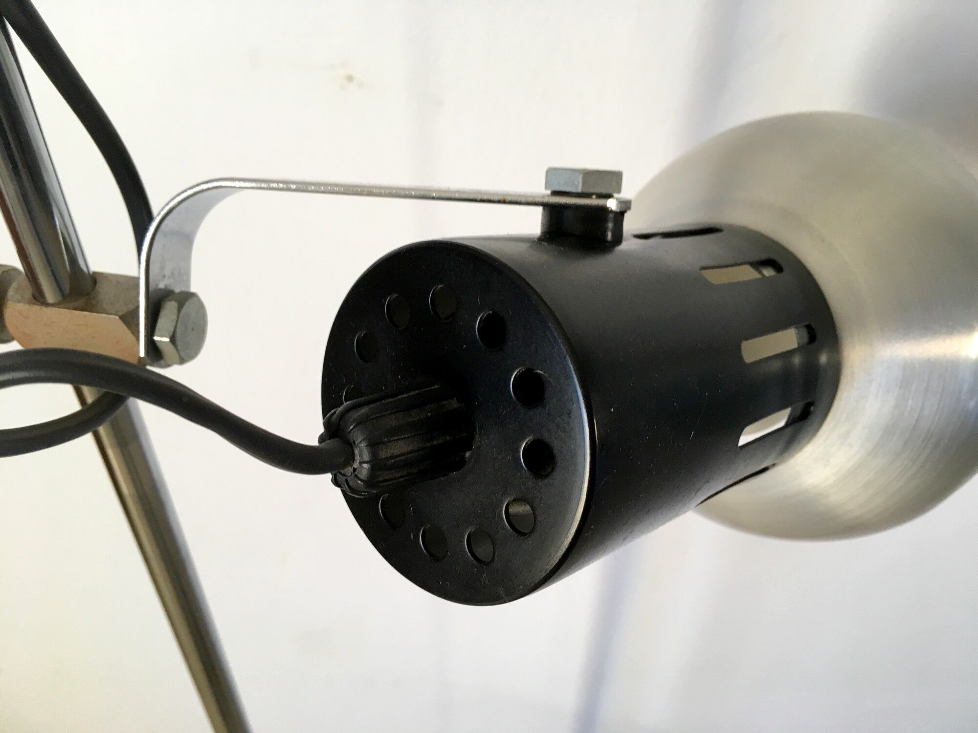 Floor lamp 3 vintage spots 70 years