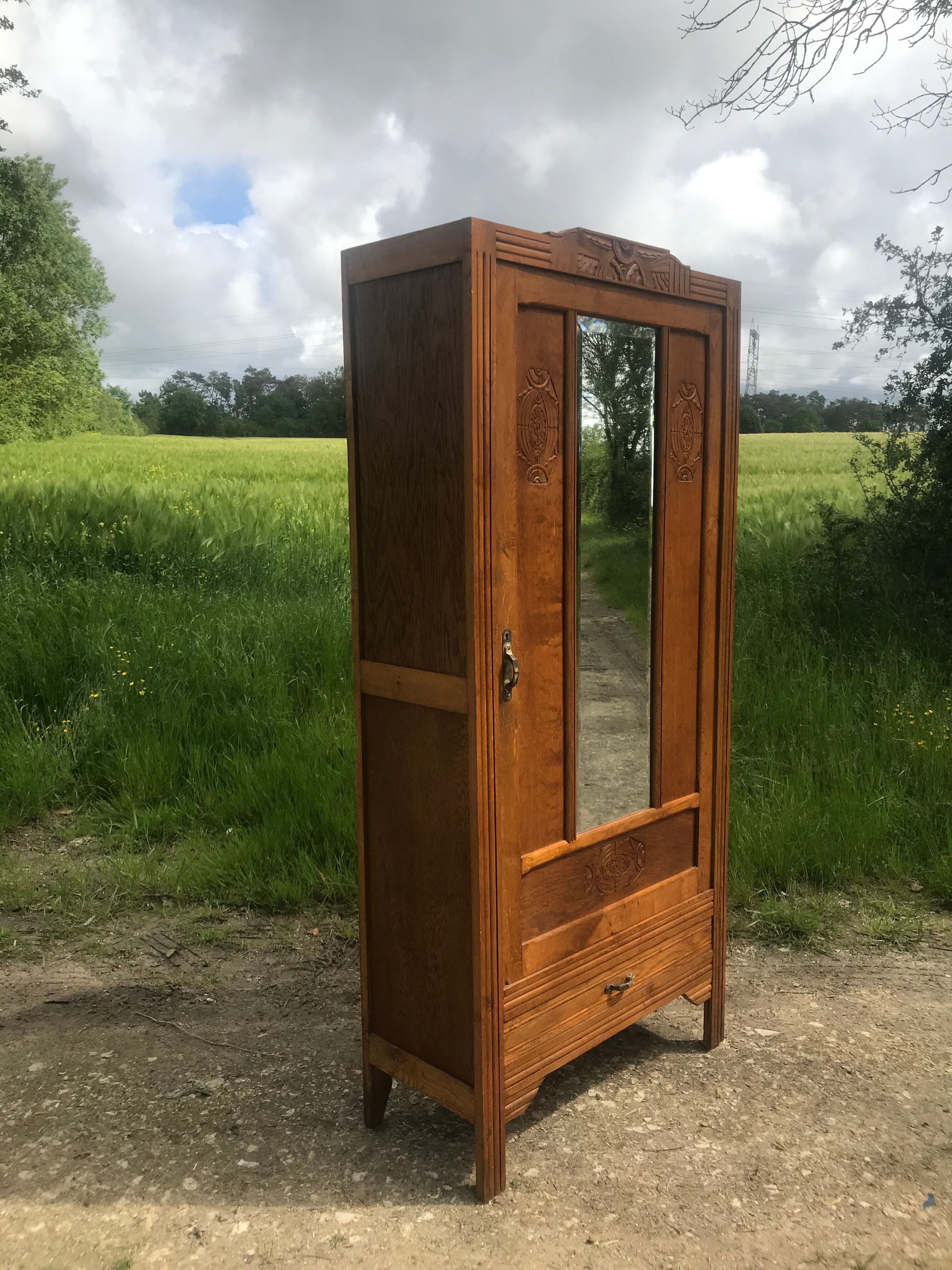 Parisian art deco wardrobe