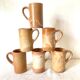 Vintage stoneware mugs