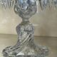 Pair of Baccarat Crystal Girandole Candlesticks