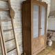 Showcase, Art Deco style bookshelf restored