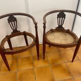 Fully restored Art Deco armchairs from 1930