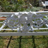 Adult wrought iron bed