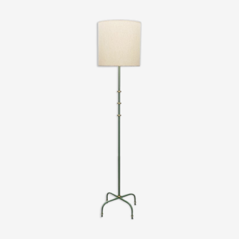 Floor lamp of decorators of the 1940s 1950s in brass