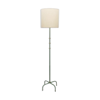 Floor lamp of decorators of the 1940s 1950s in brass